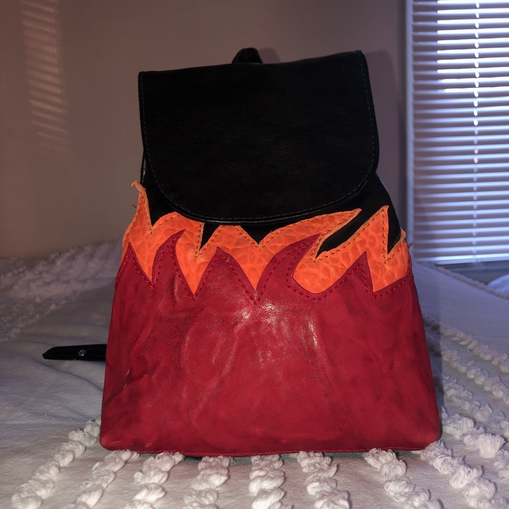 Small Leather Backpack